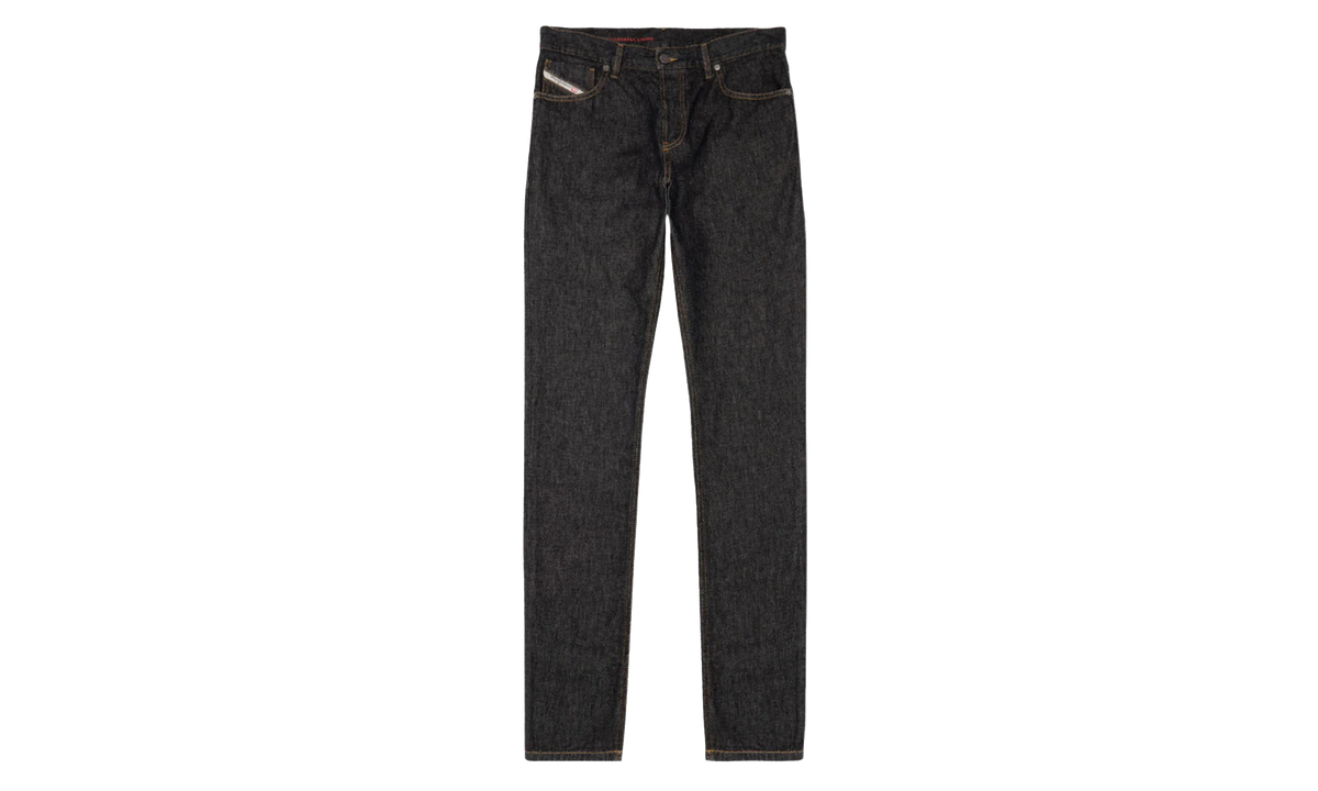 Diesel D-SARK Slim Fit Straight Leg Jeans "Black Denim" A04302 Z9C34 02