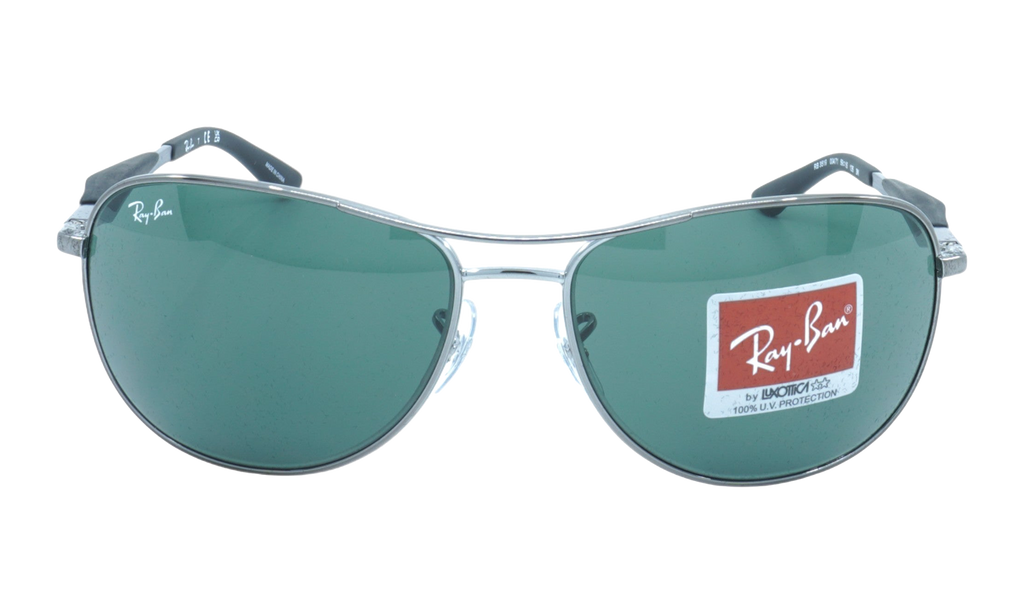 Rayban ROUND SUNGLASSES "GUNMETAL" RB3519-004-71