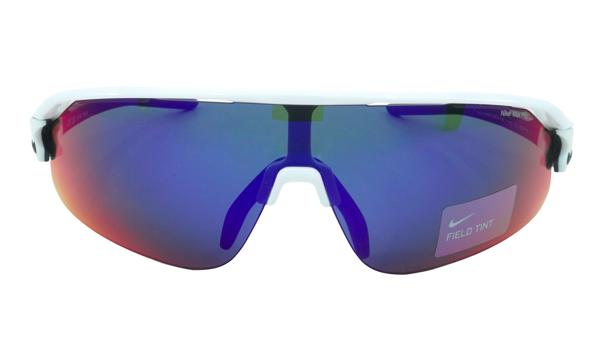 Nike Flyfree Shield Team Sunglasses "White / Midnight Navy / Field Tint" IF1107X 101