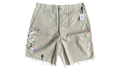 Gallery Dept Paint Splatter Workshop Shorts "Beige" GD401