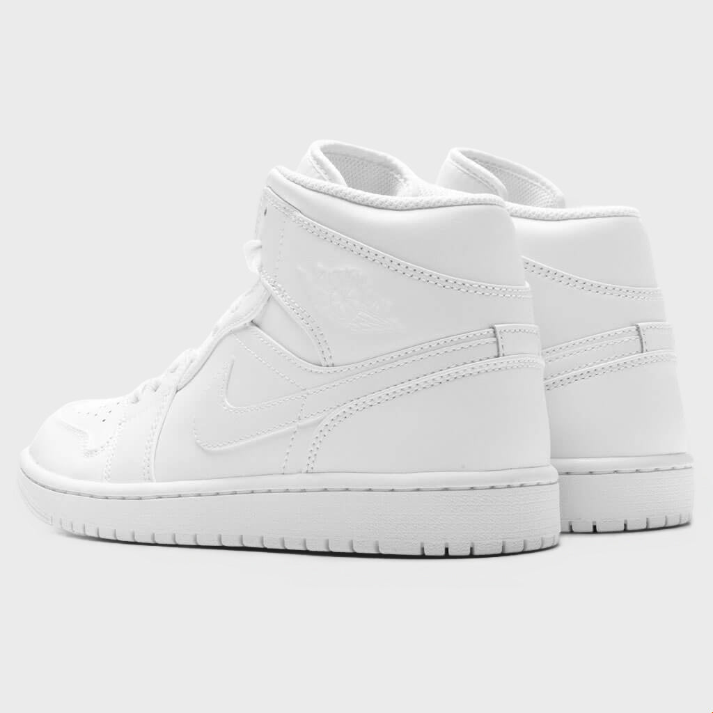 Air Jordan 1 Mid - Triple White