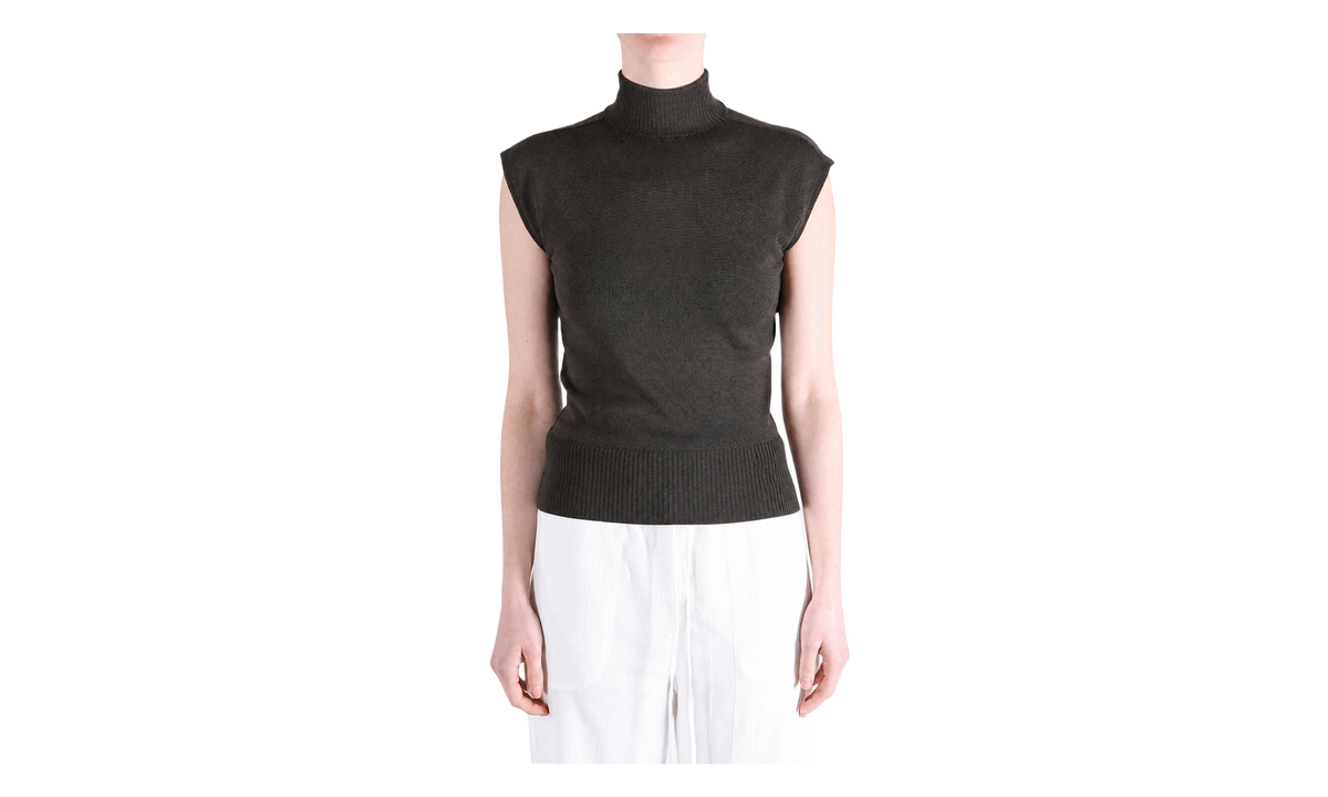 Rick Owens Turtle Tank Top WMNS "Dark Dust" RP02F5606 M 78