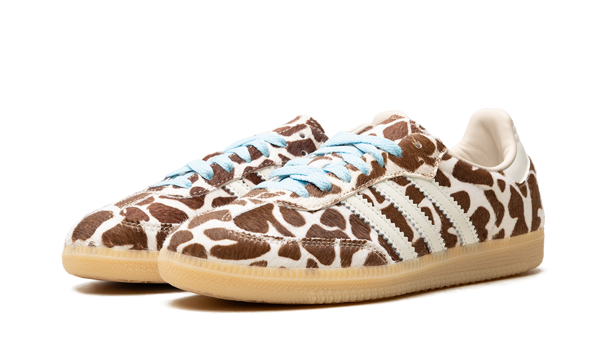 Adidas Samba OG WMNS "Cow Print Crystal Linen" KI6669