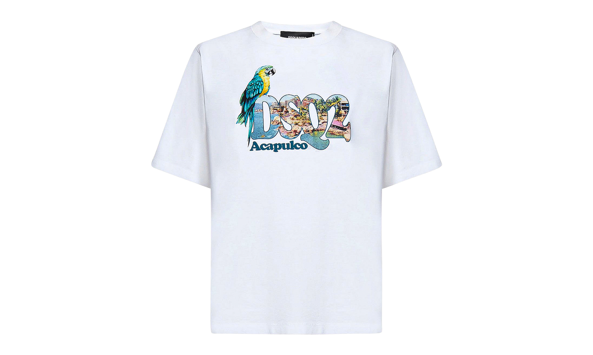 Dsquared2 Graphic T-Shirt "White" S72GD0405-S24387-100