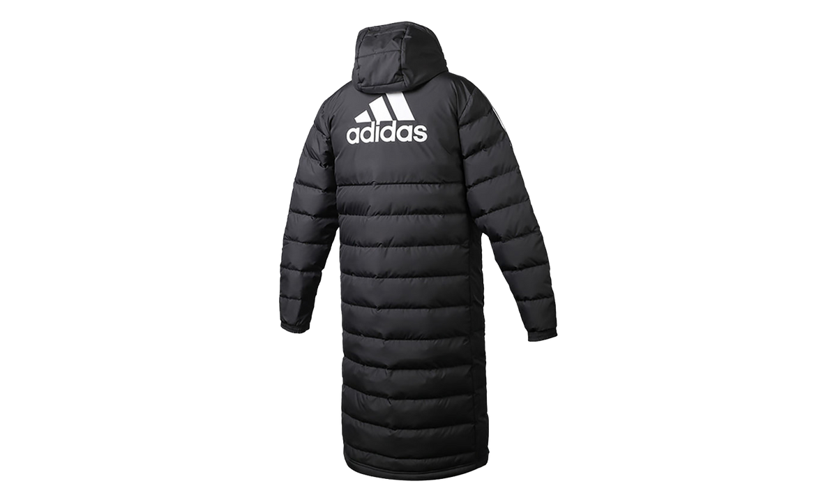 Adidas TIRO 21 LONG DOWN COAT JACKET "Black/White" GM5245