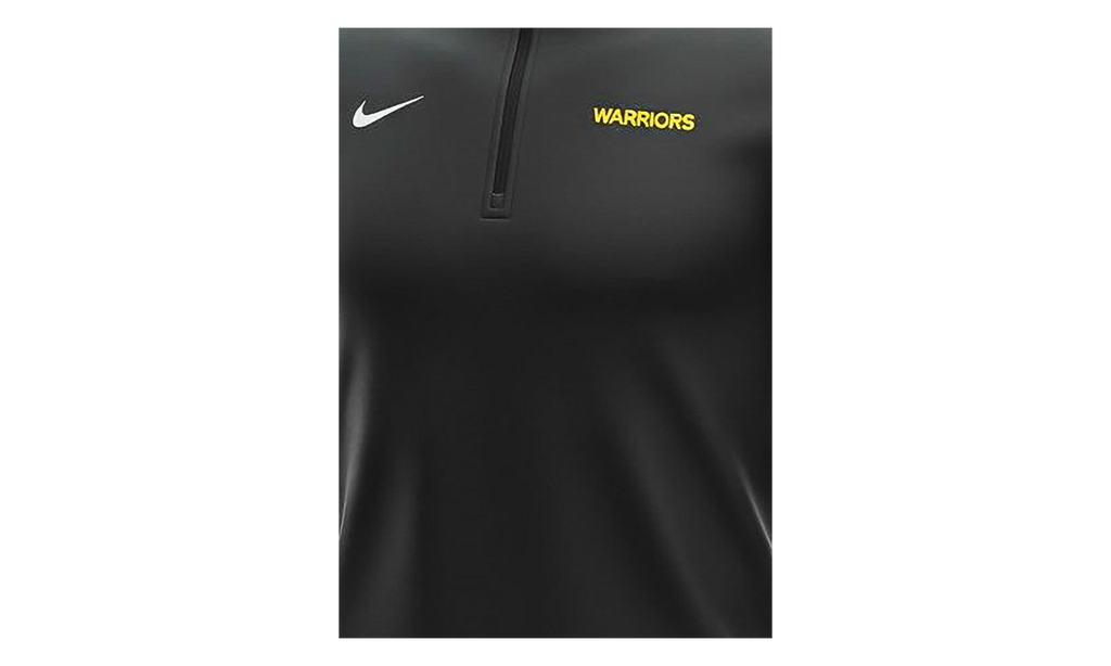 Nike NBA Golden State Warriors Solid Element Top Long Sleeve Tee "Black" M53501 BLACK