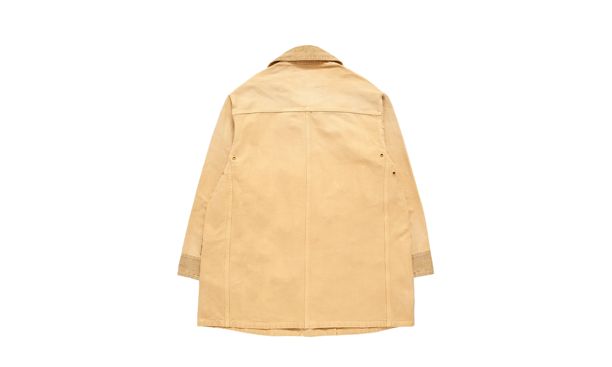 Wales Bonner Sierra Coat "Sand / Brown" MA25CO01CO01800