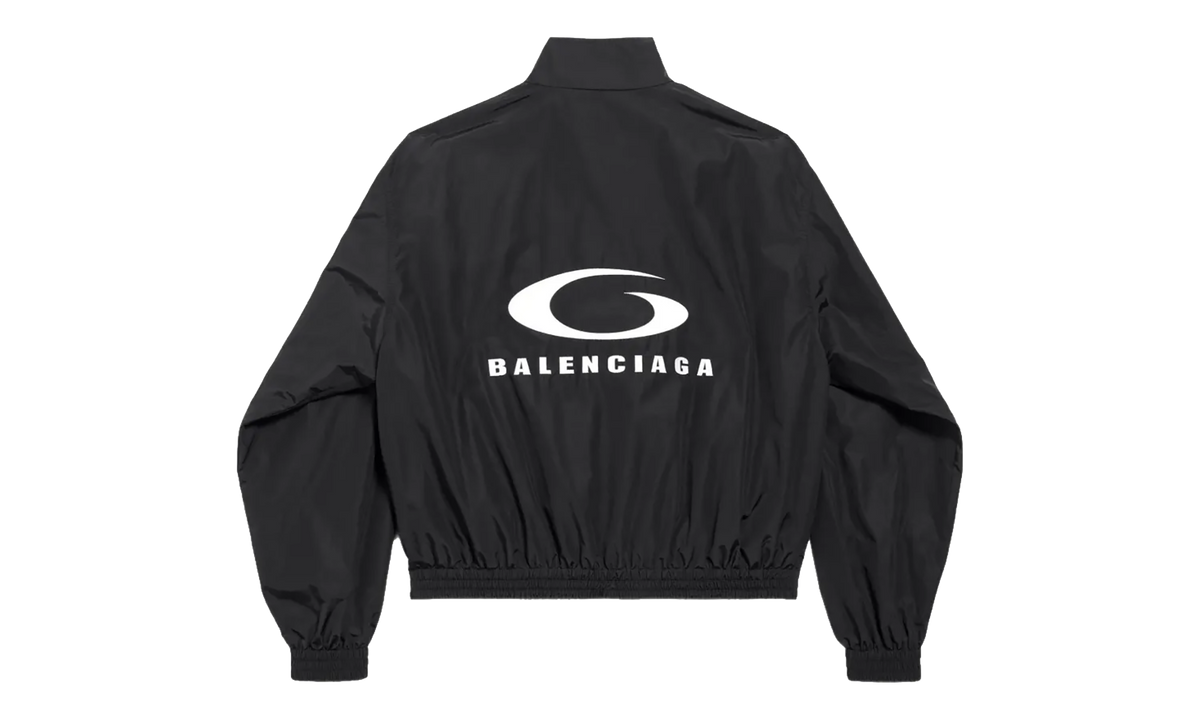 Balenciaga Tracksuit Stand Up Collar Jacket WMNS "Black" 857683 TPQ38 1000