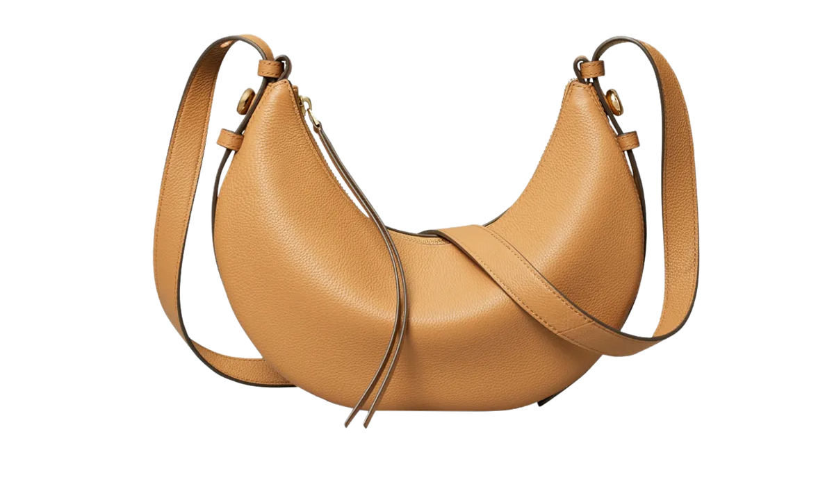 Tory Burch Romy Half Moon Bag "Tiramisu" 178677 227