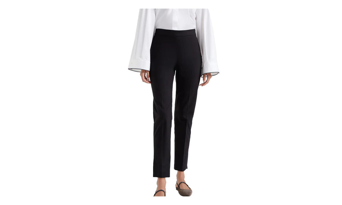Brunello Cucinelli Tailored Cotton Trousers WMNS "Black" BRUN1593