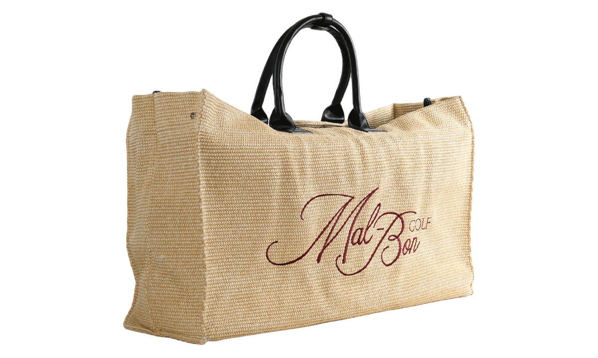 Malbon Golf Martine Tote Bag "Straw" MW A124 STR
