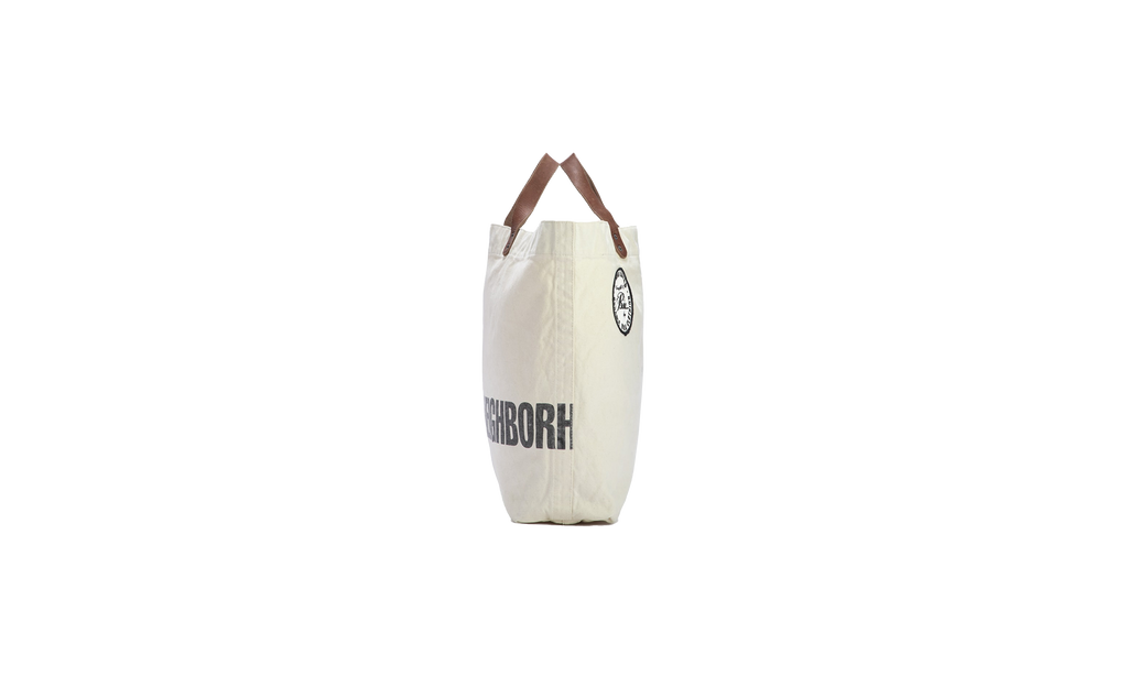 Neighborhood Washed Canvas Tote Bag "Natural" 242TQNH CG01 NAT