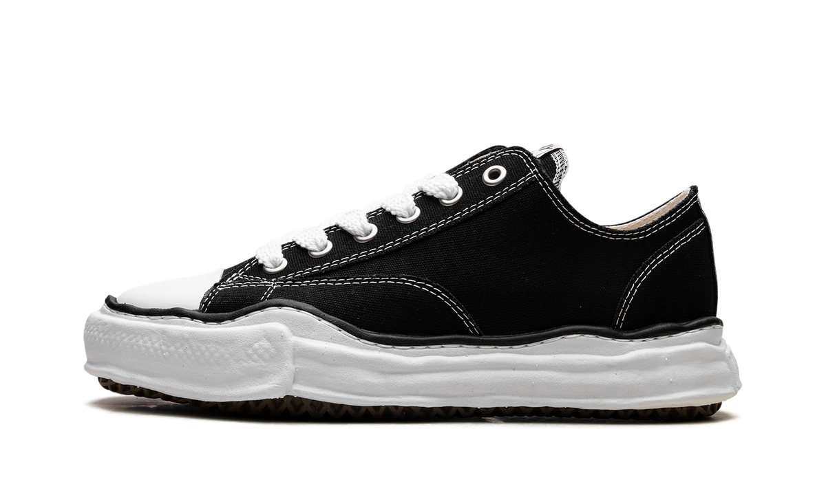 Maison Mihara Yasuhiro Peterson OG Sole Canvas Low "BLACK" A01FW702 BLK