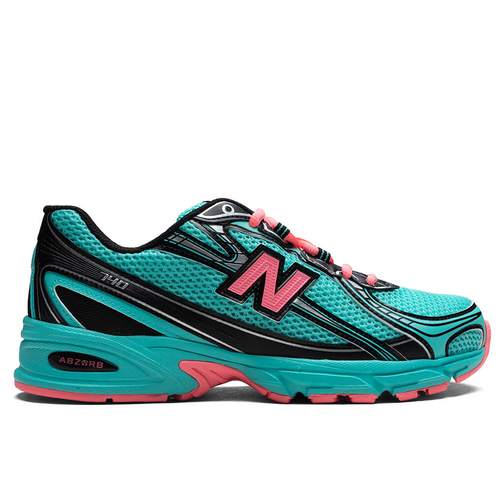 New Balance 740 - Cyber Jade/Ultra Pink/Black/Silver Metallic