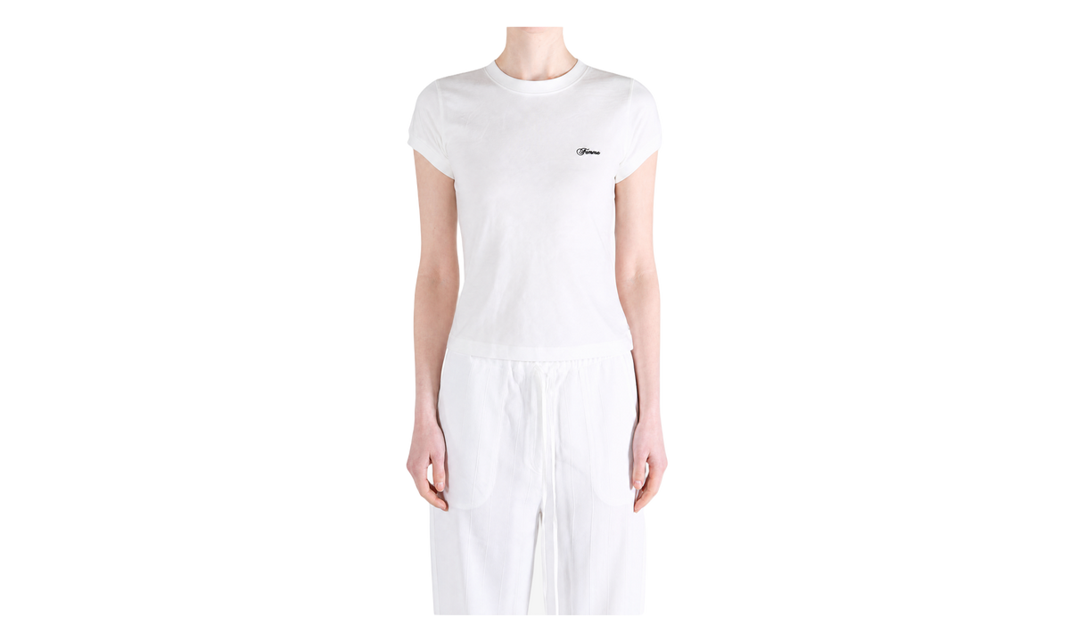 Vetements Femme Fitted T-Shirt WMNS "White" WH27TR165W