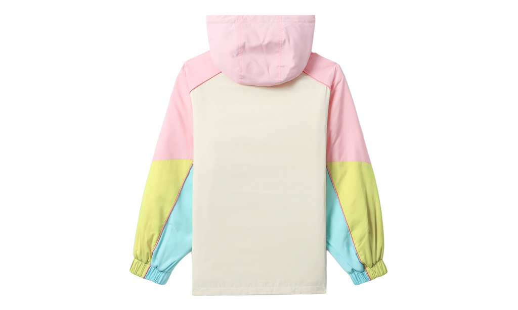 Bape BAPY® Color Blocked Half Zip Hooded Jacket WMNS "Multicolor" BPYTPTP2545XJMLX