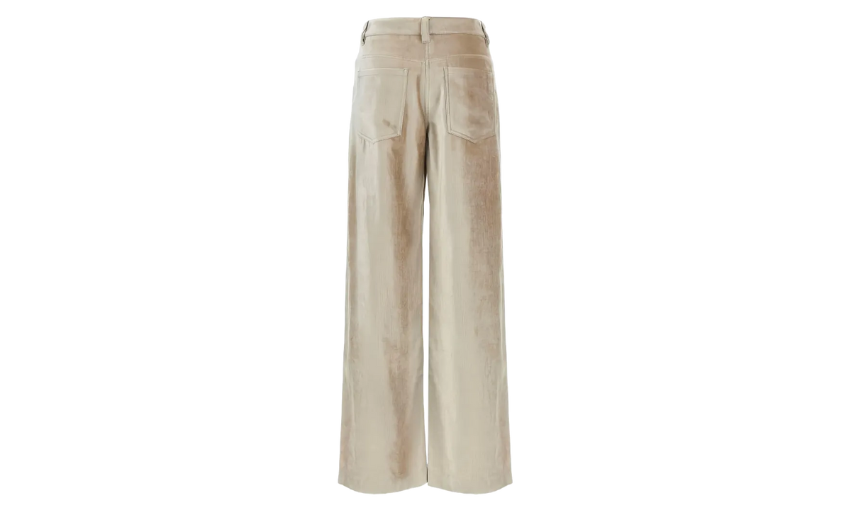 BRUNELLO CUCINELLI Wide Leg Trousers WMNS "Beige" BRUN397
