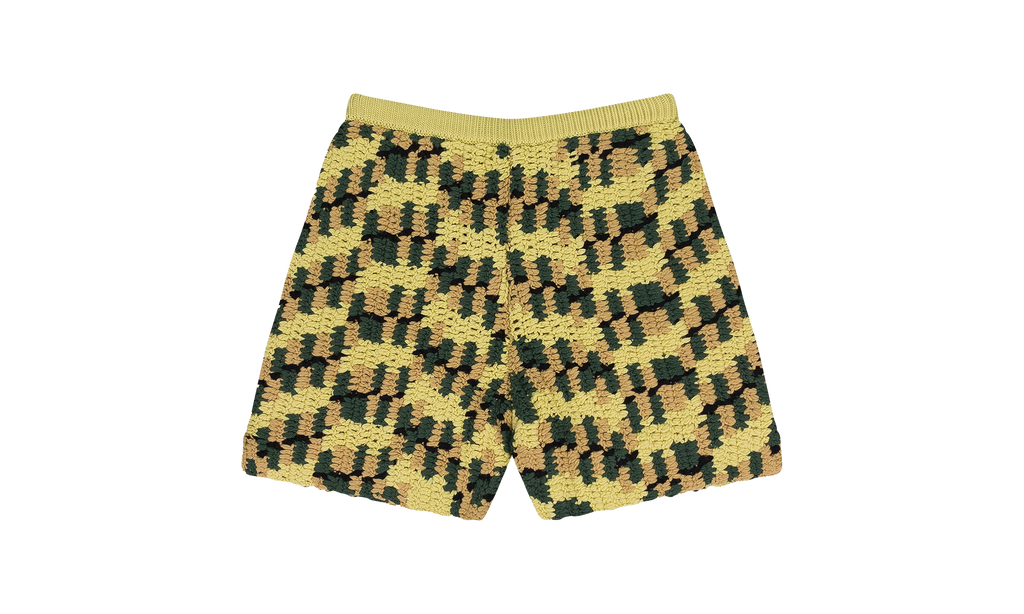 Aime Leon Dore HAND KNIT SHORTS "CAMO" FW23KS042 CAMO