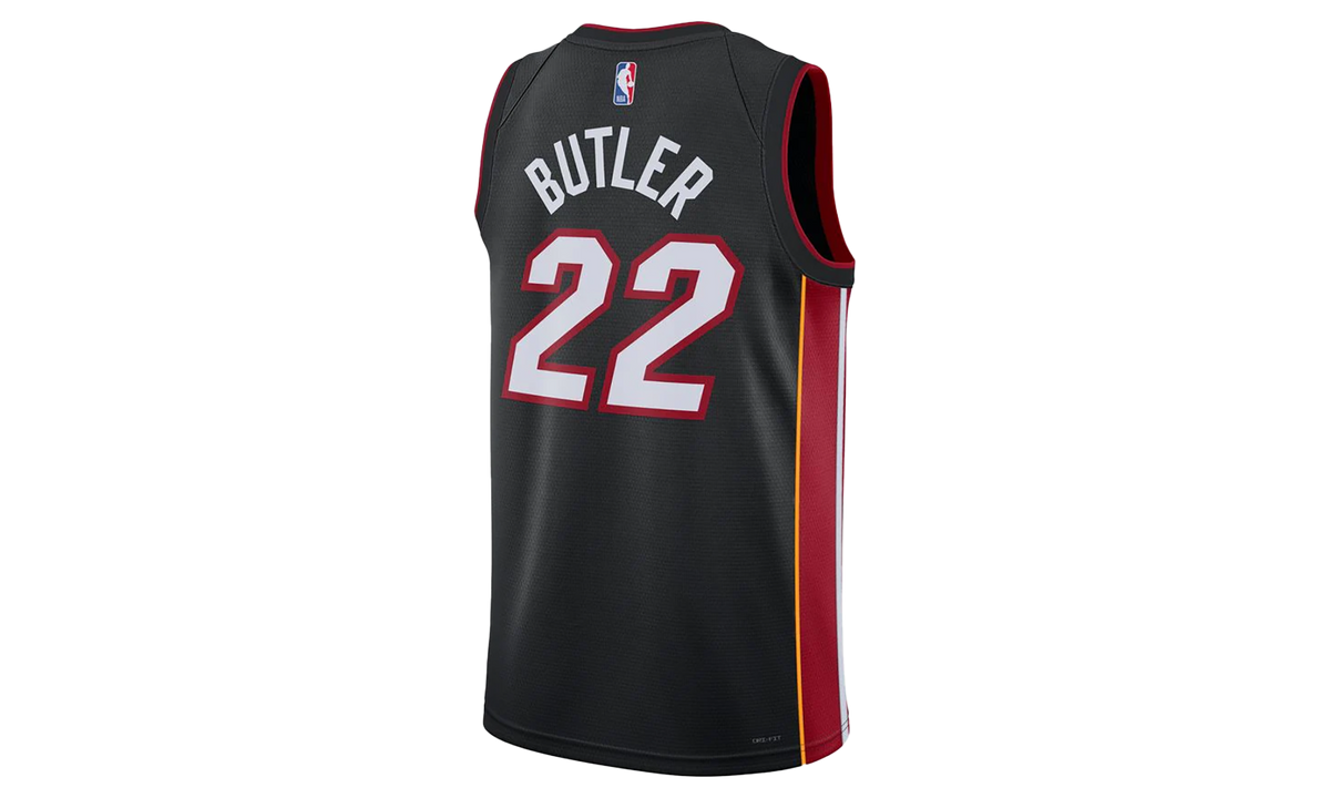 Nike NBA MIAMI HEAT ICON EDITION 22/23 SWINGMAN JERSEY "22 BUTLER" "Black" DN2011 010