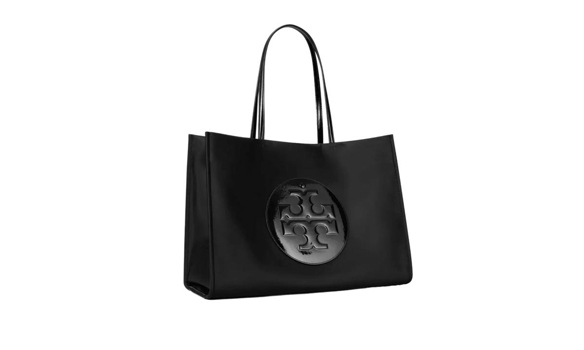 Tory Burch Ella Patent Tote Bag "Black" 178709 001