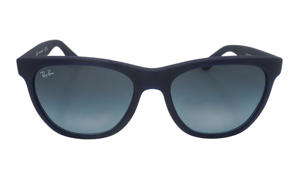 Rayban Square Sunglasses "Matte Blue" RB4184-895-96_54