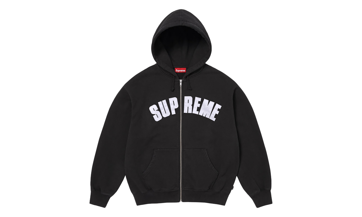 SUPREME Larry Clark Zip Up Hooded Sweatshirt "FW26 - Black" SU28460