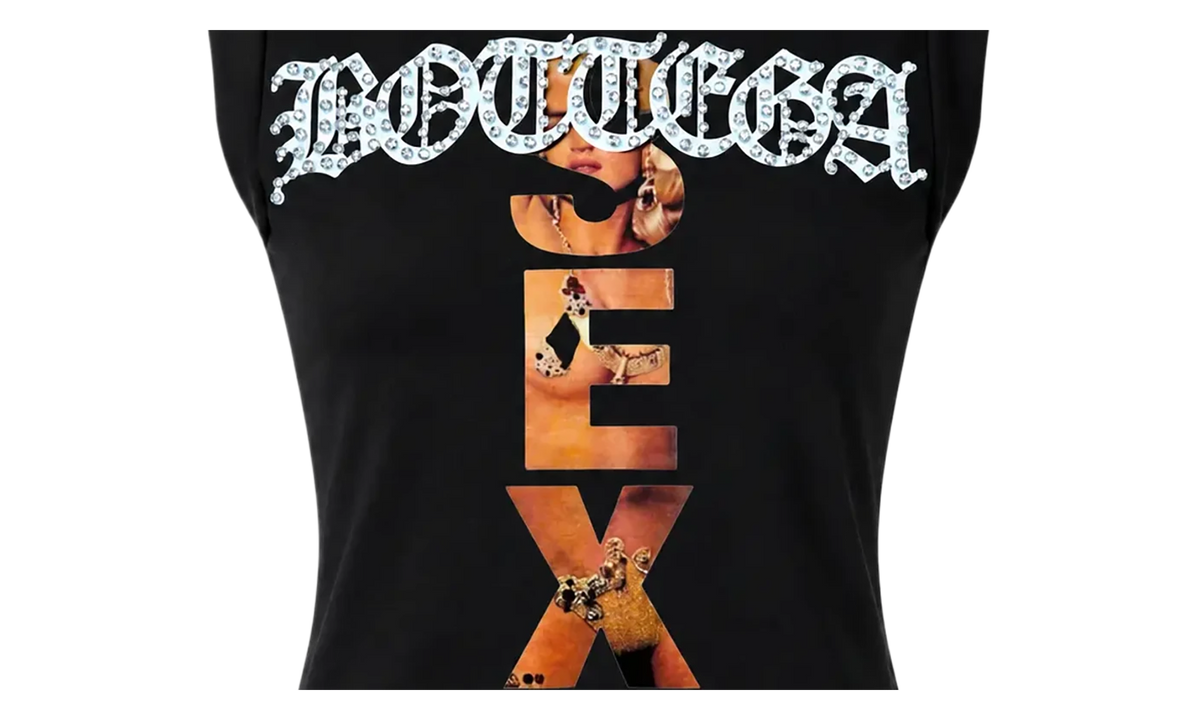 Bottega Desires Madonna Sleeveless T-Shirt WMNS "Black" BD041