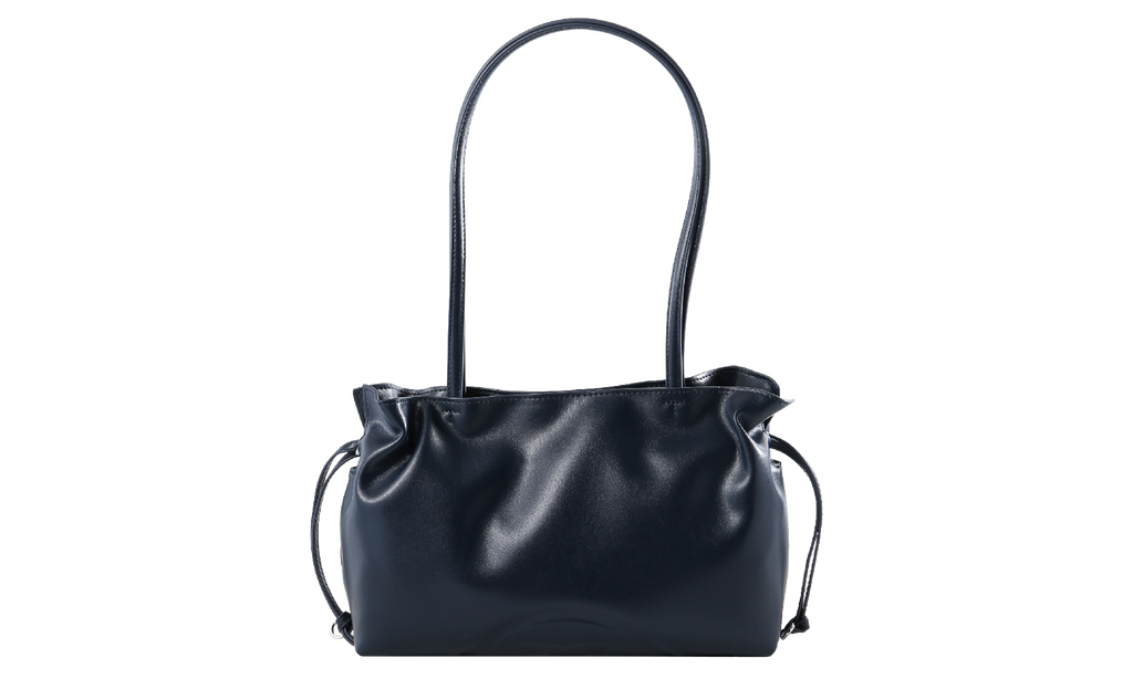 Tory Burch Small Ella Recycled Drawstring Tote Bag "Soft Blue" 178768 401