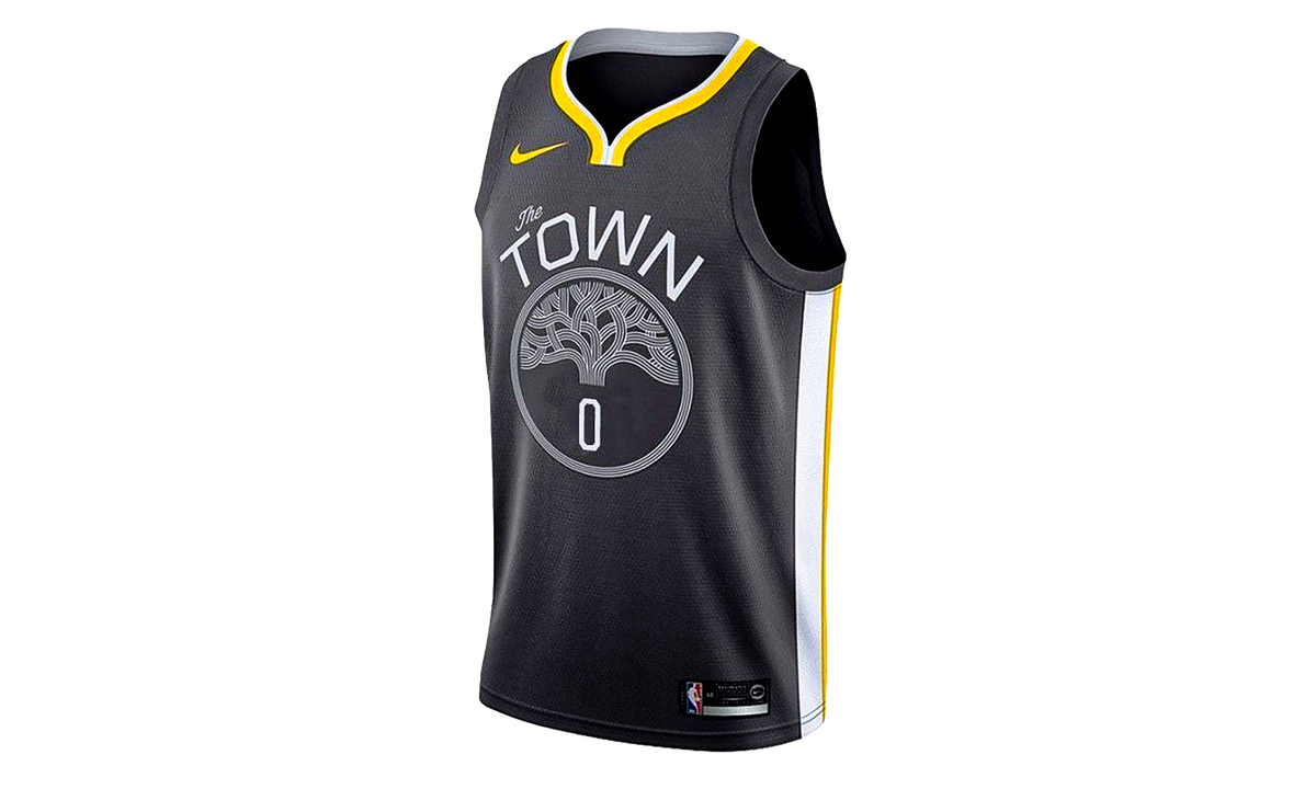 Nike NBA Golden State Warriors DeMarcus Cousins Swingman Jersey "Grey" 877205 067