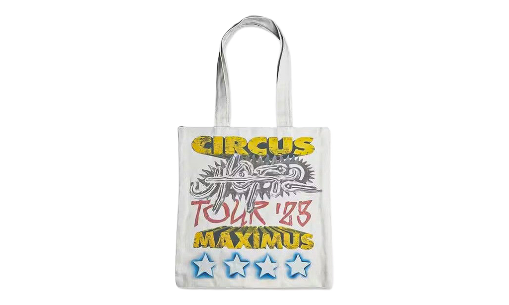 Travis Scott Utopia Tour Tote Bag "White" TSUC77