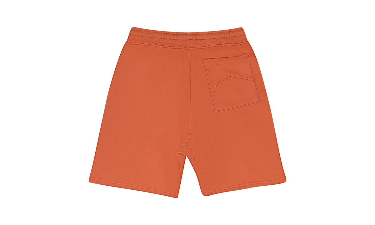 Rhude SCRIPT LOGO SHORTS "ORANGE" RHSS23SH49826120 VTO