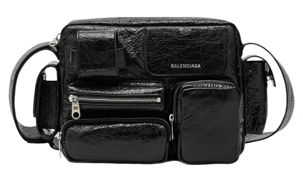 Balenciaga Superbusy Camera Bag "Black" A000L6 210C8 1000