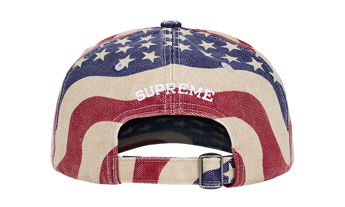 Supreme Pigment Coated S Logo 6-Panel "SS26 - Flag" SU27306