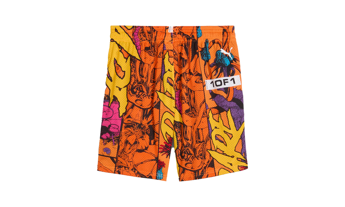 Puma MELO PHOENIX SHORT "Orange" 630689 02