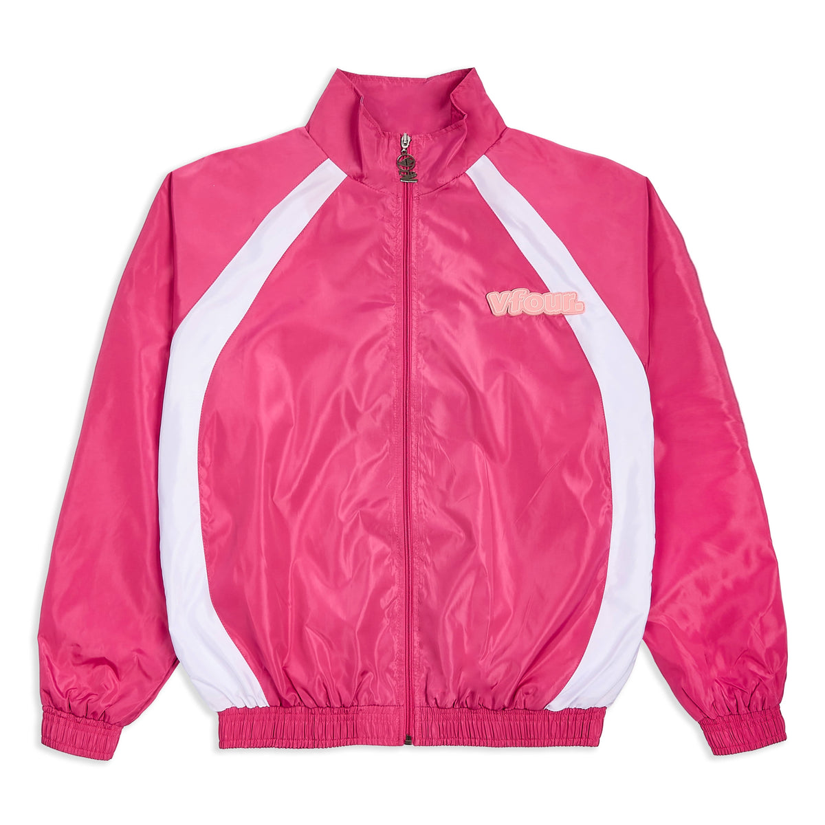 Vfour Ldn Pink Windbreaker Jacket