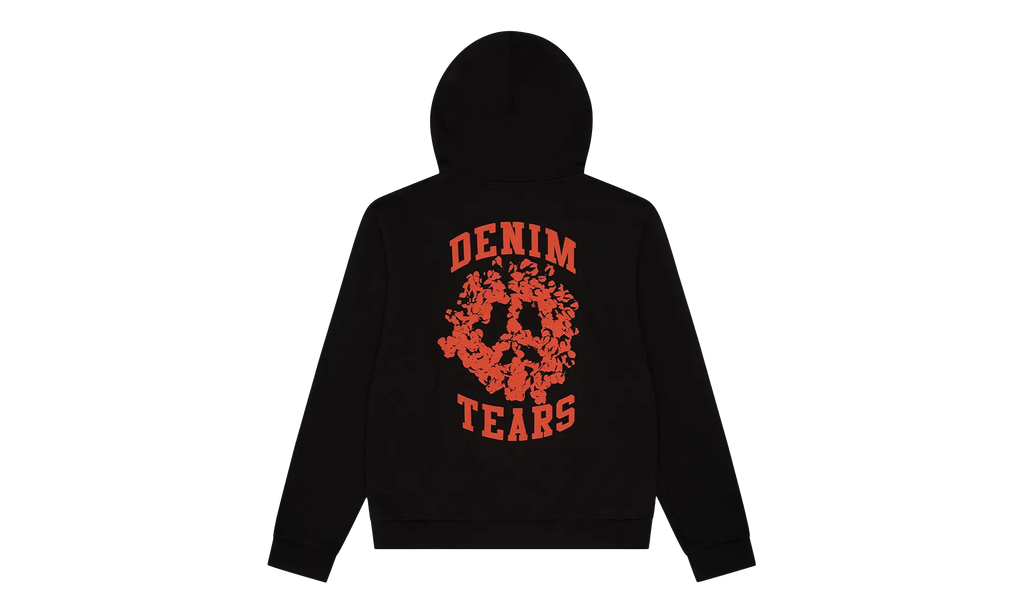 Denim Tears Denim U Zip Hoodie "Black" DT417