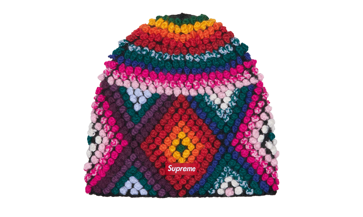 Supreme Textured Knit Beanie "FW25 - Multi" SU26295