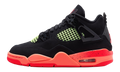 Air Jordan 4 Retro GS "Black Infrared Barely Volt" II1271 001