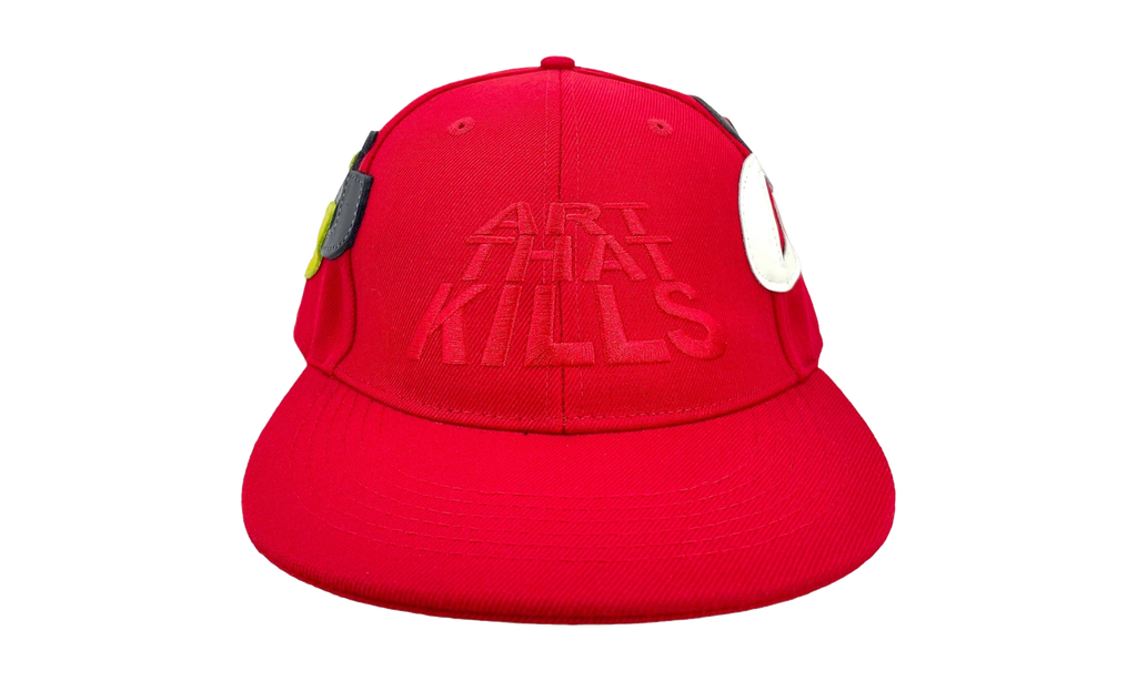 Gallery Dept ATK G Patch Fitted Hat "Red" GD123