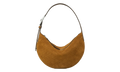 Tory Burch Small T Monogram Suede Balloon Bag "Chicory Brown" 175529 200