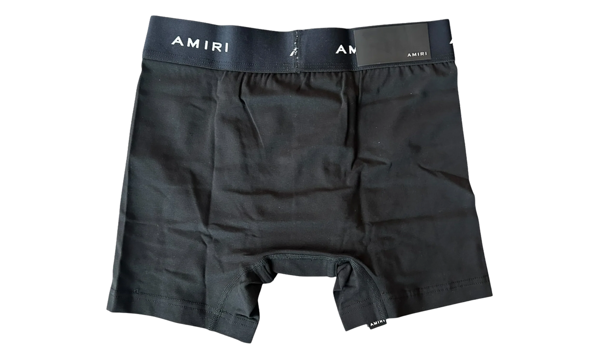 Amiri Repeat Logo Boxershorts "Black & White" PS22MUN001 001