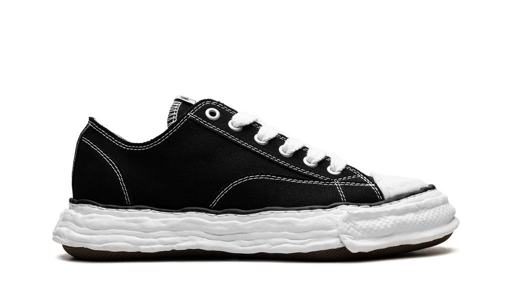 Maison Mihara Yasuhiro Peterson 23 OG Sole Canvas Low "Black" A11FW702 BLK