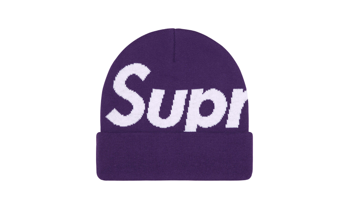 Supreme Big Logo Beanie "FW25 - Purple" SU26855