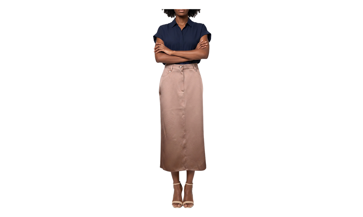 Brunello Cucinelli Straight Midi Skirt WMNS "Sand Dune" BRUN1513
