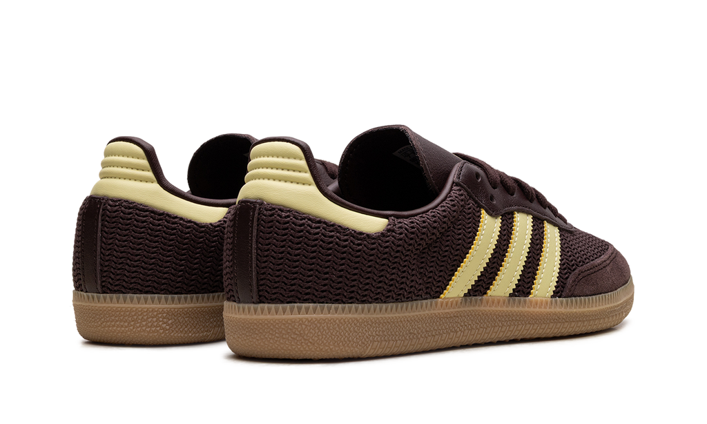 Adidas Samba OG WMNS "Shadow Brown Powder Yellow" JR8167