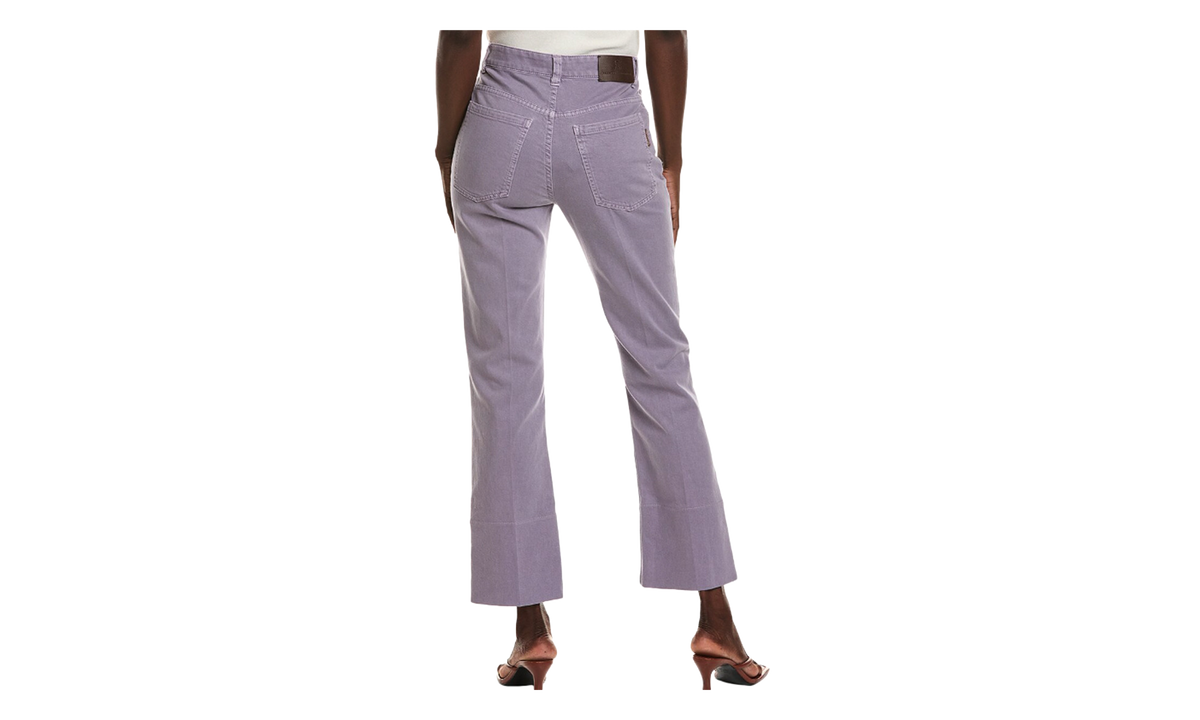 Brunello Cucinelli Flared Denim Trousers WMNS "Lavender" BRUN237