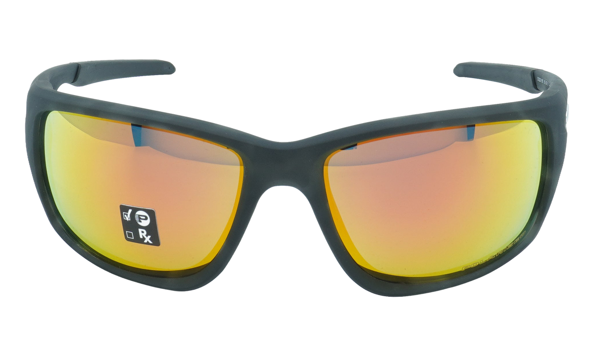 Oakley Canteen Polarized Sunglasses "Matte Black Tortoise / Ruby Iridium Polarized" OO9225 15