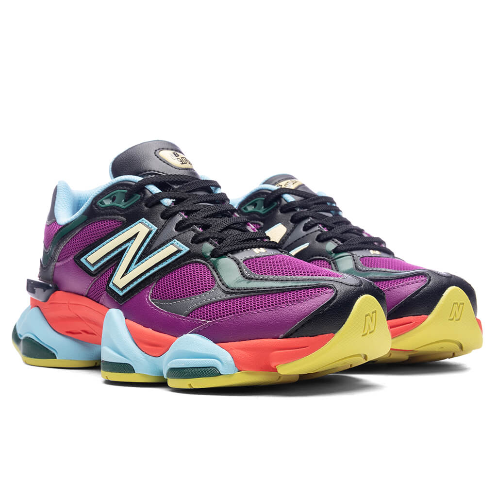 New Balance 9060 - Purple Fuchsia/Blast Red/Washed Amber