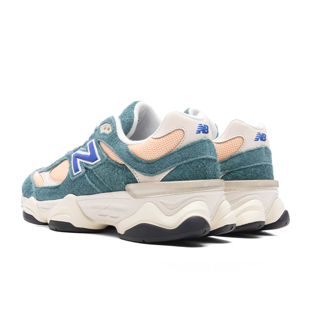 New Balance 9060 (GS) - New Spruce/Peach Blossom/Team Royal