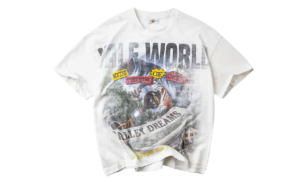 Vale Newspaper Tee "White" VAL332